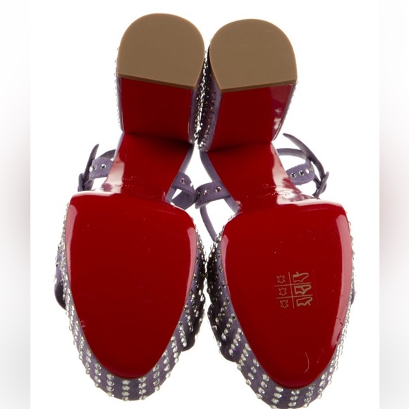 Christian Louboutin Suede Sandals